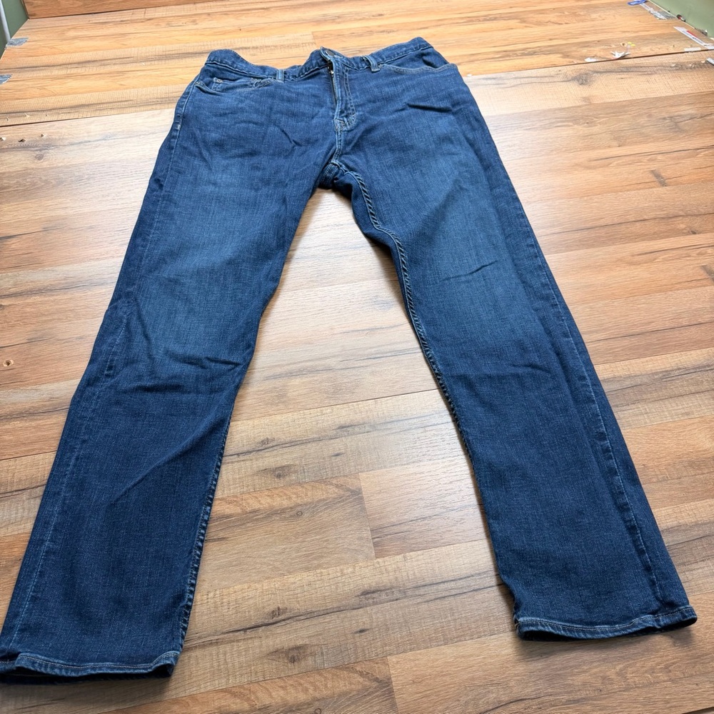 Banana Republic Men's 31W 30L Straight Athletic Jeans blue Cotton Denim - Picture 9 of 9